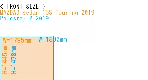 #MAZDA3 sedan 15S Touring 2019- + Polestar 2 2019-